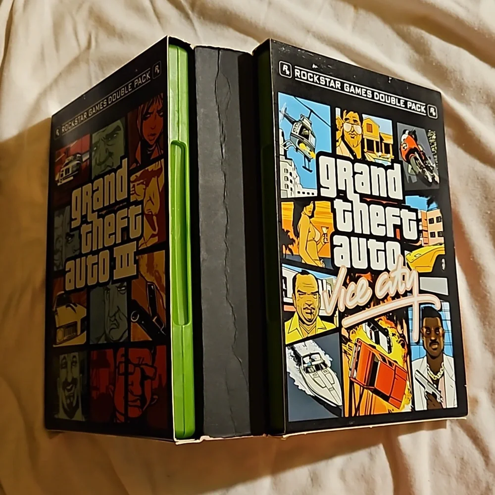 1/2 PRICE🔻Xbox Microsoft Grand Theft Auto III & Vice City